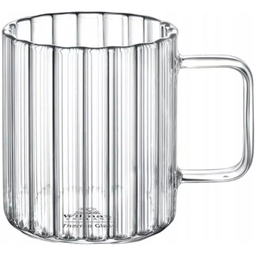 Termo stikla krūze Wilmax GB75WL-888617A 400 ml, r