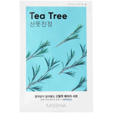 Missha - Airy Fit Sheet Mask - Tea Tree - Nomierin