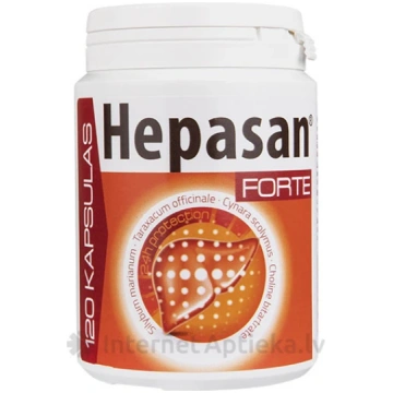 Hepasan Forte, 120 kapsulas