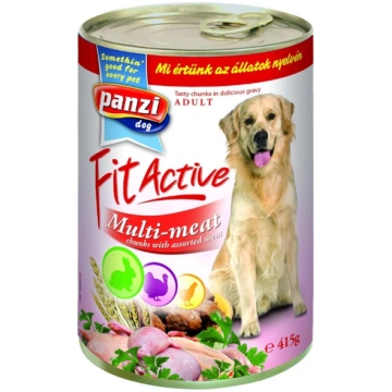 Mitrā barība (konservi) suņiem Fit Active 415GR 30