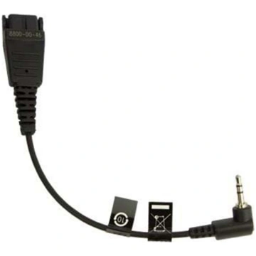 Jabra Kabelis Qd To Jack 2.5mm 0.15m (8800-00-46)