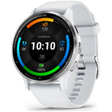 Garmin Venu 3 Whitestone/Passivated Silver 010-027