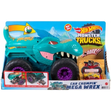 Hot Wheels Pojazd pożeracz aut mega wrex GYL13