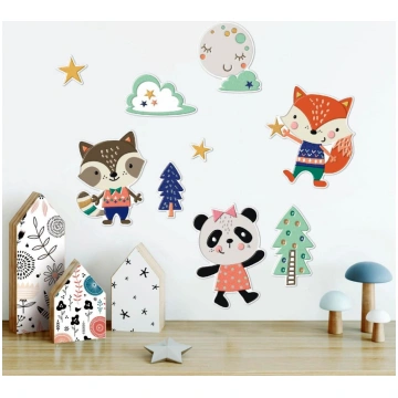 Marko WALL STICKER ANIMALS SLK-3401-24
