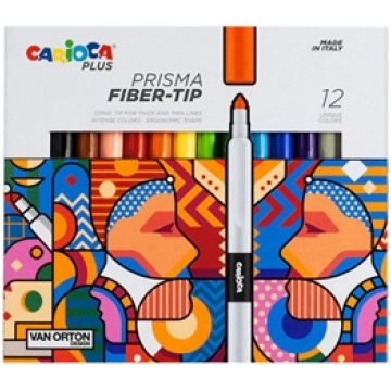 Flomasteri CARIOCA Plus 12 krāsas 200-15312
