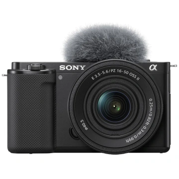 Sony Alpha ZV-E10K vlog camera with 16-50 mm f/3.5