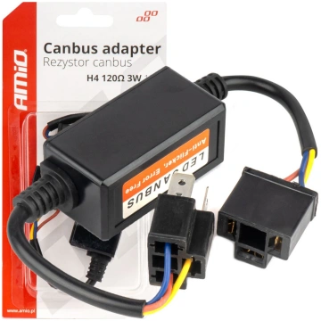 LED Canbus releja rezistors 3W 120Ω H4 AMIO-04127 