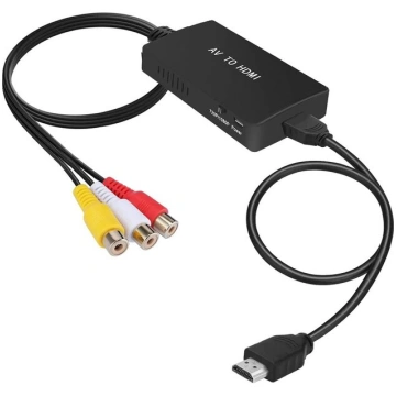 Pārveidotājs RCA uz HDMI, AV adapteris, 1080p Nav 