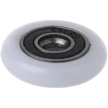 Nylon guide wheel 5x23x5mm - axis 5mm - bearing ro