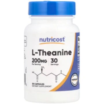 L-Theanine 200 mg Nutricost 30 caps