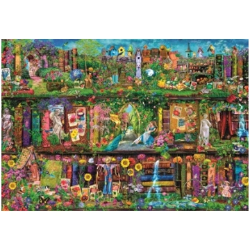 Clementoni Puzzle 6000 elementów Garden Shelf GXP-