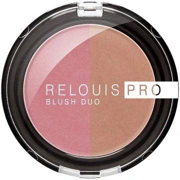 RELOUIS PRO Blush Duo Kompakts vaigu sārtums, toni