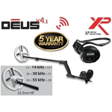 Metāla detektors XP Deus 22 HF WS4 V5.2 NEW 2021 +