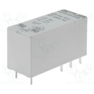 Relay: electromagnetic; DPDT; Ucoil: 24VDC; Iconta