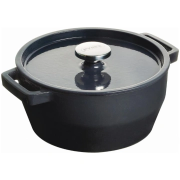 Čuguna katls 6,8L Pyrex apaļš Ø28cm pelēks (33SC4A