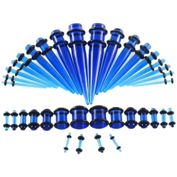 vogem 36 Stück Ohr Dehnstäbe Set 1-10mm/14G-00G Oh