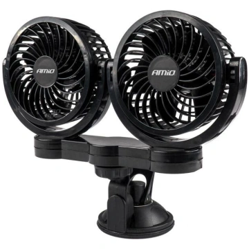 Auto salona ventilators 2x4" 24V (03011) AMiO