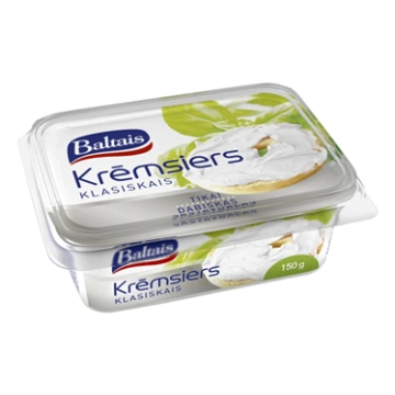 Krēmsiers BALTAIS Klasiskais 150g