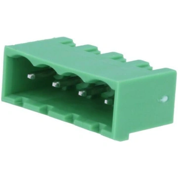Connector: pluggable terminal block; socket; male;