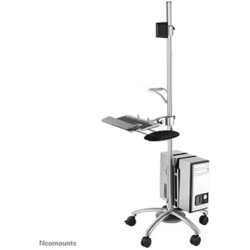 Newstar Mobile Work Station Floor Stand for monito