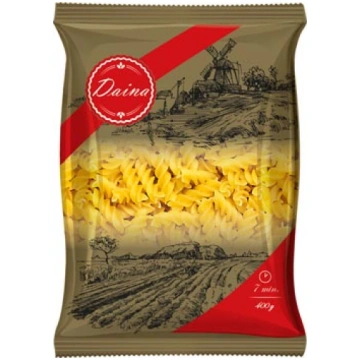 MAKARONI FUSILLI DAINA SPIRĀLES 400G