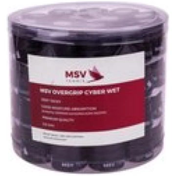 MSV Cyber Wet Overgrip black 60P