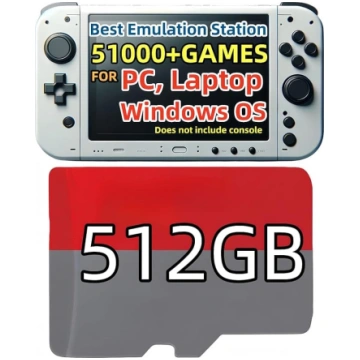 RetroBat 512GB spēļu karšu sistēma rokas spēļu kon