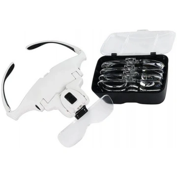 Palielināmas iluminētas brilles 2XLED (preces kods