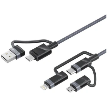 Promate PentaPower Universāls kabelis 6-in-1 USB-C