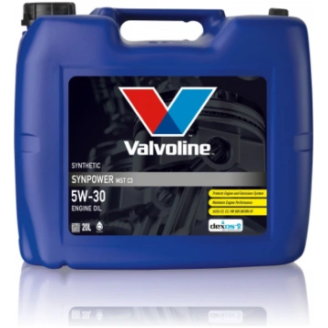 VALVOLINE Motoreļļa Synpower MST C3 5W30 20L, Valv