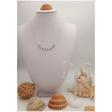 Parure "Montecarlo" di collana a girocollo ed orec