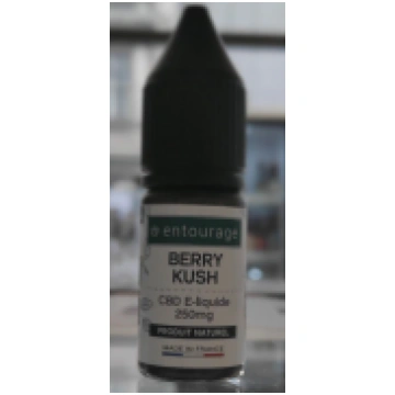Entourage CBD 250mg 10ml Berry Kush