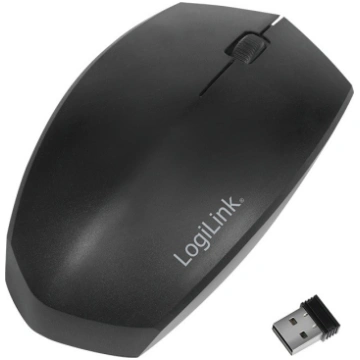 Ergonomic mouse wireless 2.4GHz, 1200dpi, black