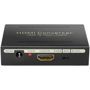 HDMI audio pārveidotājs 1080P, HDMI-HDMI signāla i
