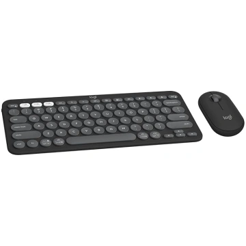 Logitech Pebble 2 Combo - ASV QWERTY izkārtojums, 