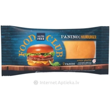 NUTRIFREE PANINO HAMBURGER bezglutēna hamburgeru b