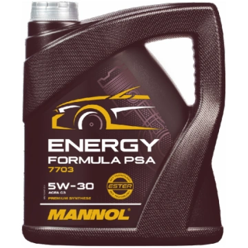 Motoreļļa Mannol 7703 Energy Formula PSA 5W-30 4 l