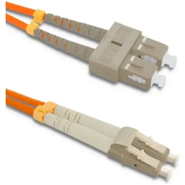 Qoltec Patchcord fiber optic SC/UPC - LC/UPC | Mul