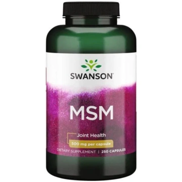 Swanson MSM, 500 mg - 250 kapsulas