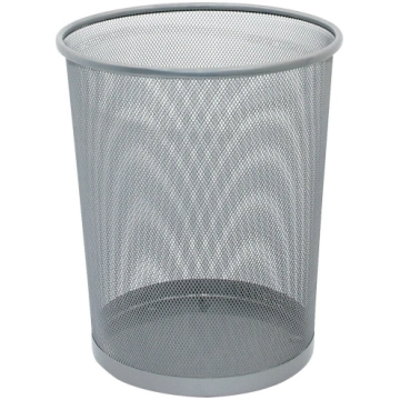 Atkritumu tvertne Q-Connect 11KF00849, sudraba krā