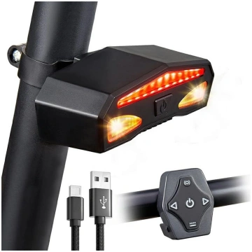 Gotel L8O velosipēda LED lukturis ar virzienrādītā