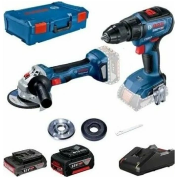 Bosch BOSCH 18V GWS180-LI + GSR18V-50 + 1x2.0Ah + 