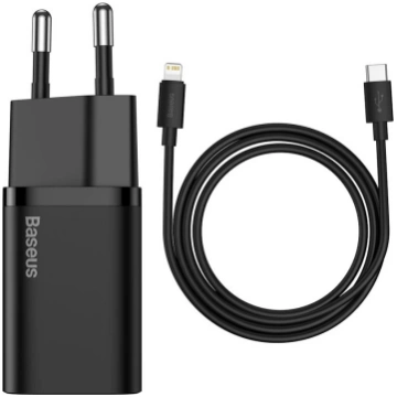 Baseus Super Si Network Charger with Lightning Cab