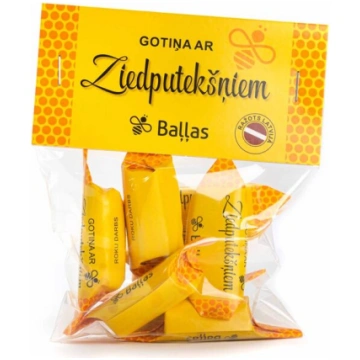 Konfektes Gotiņa ar ziedputekšņiem Z/S Baļļas