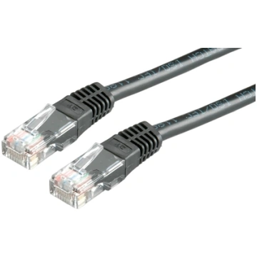 Value UTP Patch Cord, Cat.6 (Class E), black, 1.5 