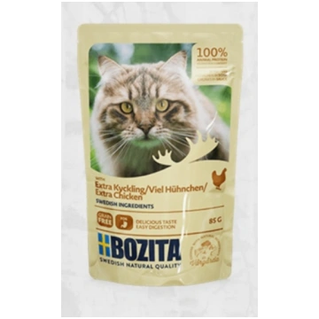 Bozita Extra Chicken Sauce, 85g - bezgraudu gaļas 
