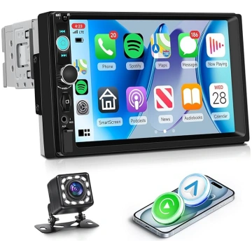 Rimoody Autoradio 1 Din mit Carplay Android Auto W