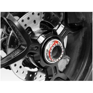 DUCABIKE SPRING CLIP REAR WHEEL NUT BLACK, Ducabik