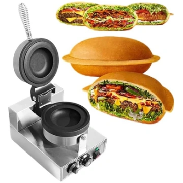 Elektriskā burgeru prese Panini prese cepšanai Del