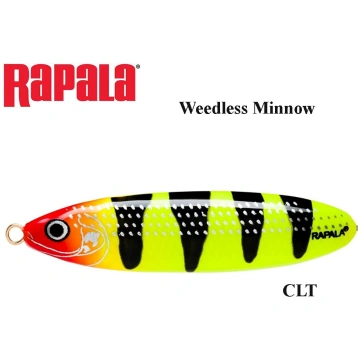 Vizulis šūpojošais Rapala Weedless Minnow CLT 22 g